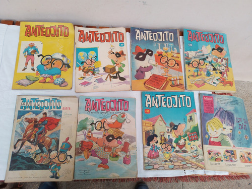 Lote De 8 Antiguas Revistas Anteojito De Los 60 Ver Leer