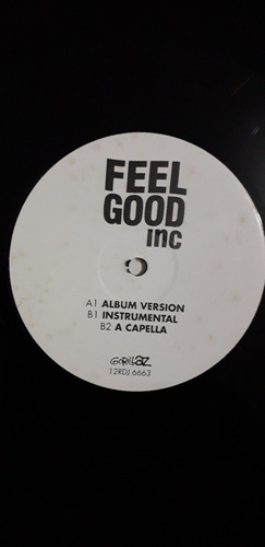 Lp - Gorillaz - Feel Good Inc - 12 Importado