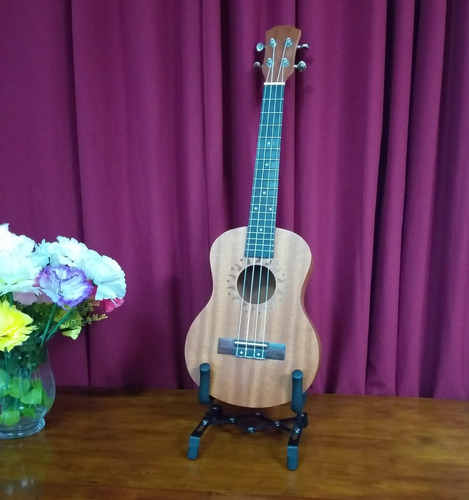 Imagen 6 de 7 de Soporte Plegable Para Ukelele O Violín, Metálico/espuma