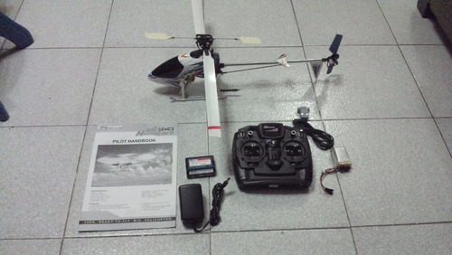 Helicóptero De Radio Control Exceed Eagle 50 De 6 Canales (Usado)