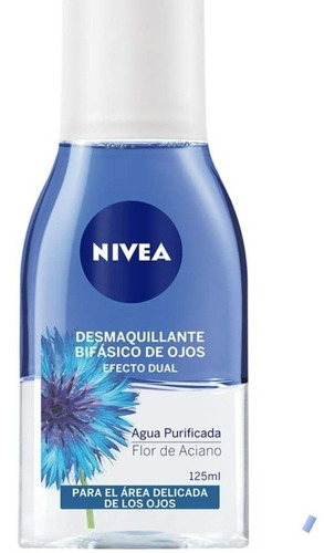 Desmaquillante Bifásico Nivea Para Ojos Flor Aciano 125ml