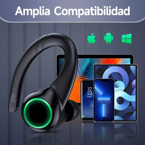 Auriculares Bluetooth Inalambricos Gancho Audifonos Tipo C
