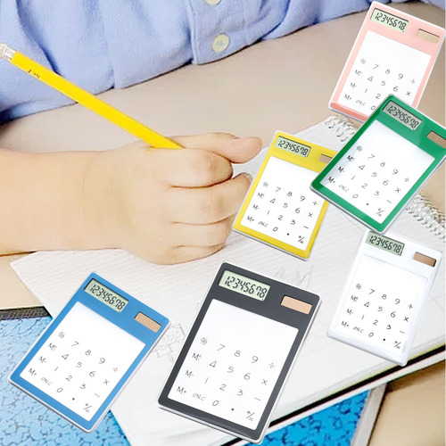 Pantalla Táctil Alimentada Por Calculadora Solar Pantalla Lc