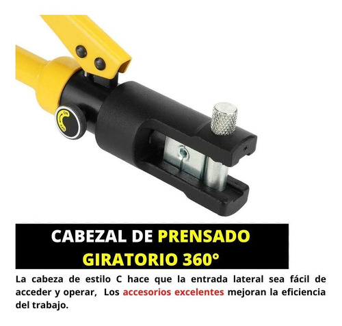 Ponchadora Pinza Hidraulica 16t Juego Con 26 Pza Promocion