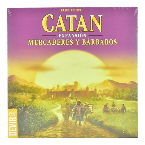 Catan: Mercaderes Y Bárbaros Expansión En Español Devir