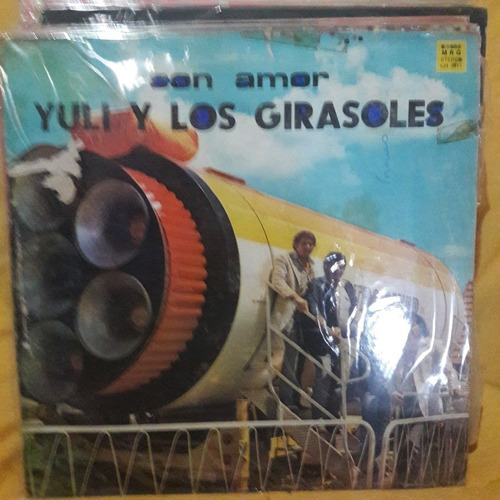 Vinilo Yuli Y Los Girasoles Con Amor 6 Puntos C1