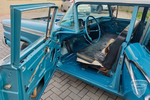 Imagem 10 de 12 de Ford Fairlane 500 4 Door 1959 59 - Documentado - Azul