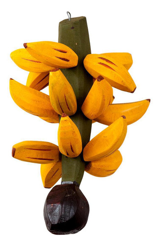 Cacho De Bananas Em Madeira Recuperada 065