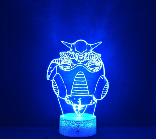 Lámpara 3d Freezer Dragon Ball Z Base Griet