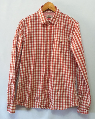 Camisa De Hombre Talle M En Algodón,  Cataleya 