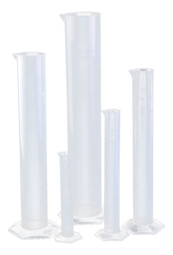 Vaso Medidor De Vidrio Con Base, 5 Piezas [u]