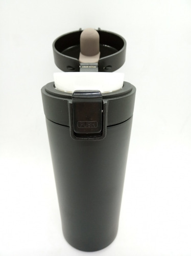 Jarro Vaso Térmico De Acero Hermético Anti Vuelco De 380ml