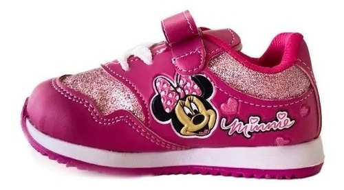 Zapatilla Minnie Velcro Niñas Cordones Talles 21/26 