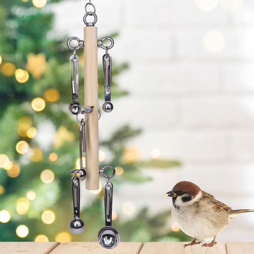 Bird Masticando Juguete Tornillo Para Pájaros Adornos De