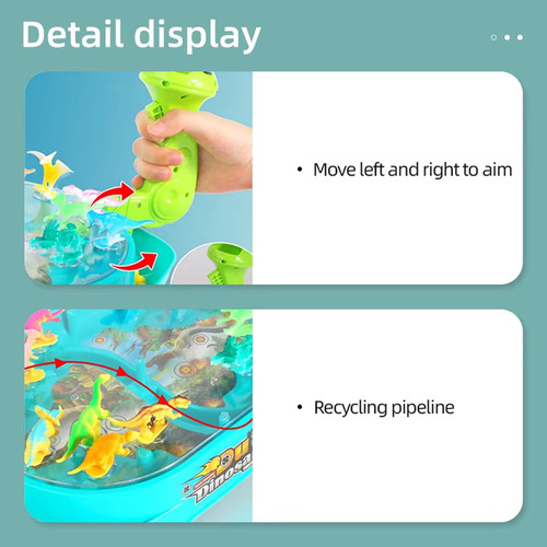 Dp Juguete De Mármol Con Catapulta For Niños, Tablero De