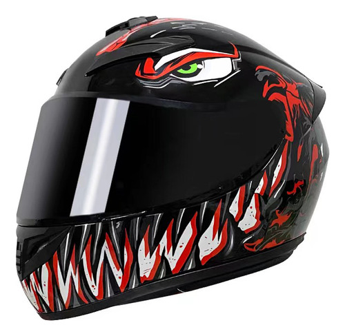 Casco Integral De Moto Safety Headgear Bike Street Para