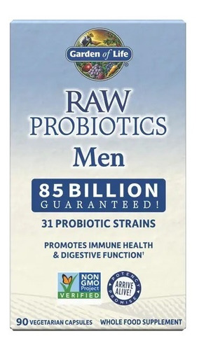 Garden Of Life | Probiotics Mens | 85 Billion | 90 Veg Caps