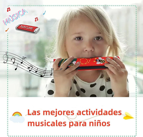 Instrumentos Musicales Percusión De Madera Para Niños 22pcs
