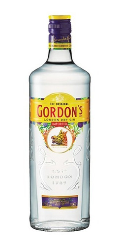 Gin Gordons 700ml London Dry Botella Zetta Bebidas