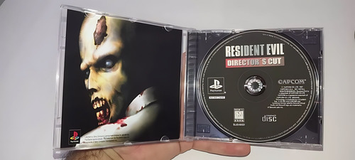 Resident Evil Directors Cut Playstation Midia Prata