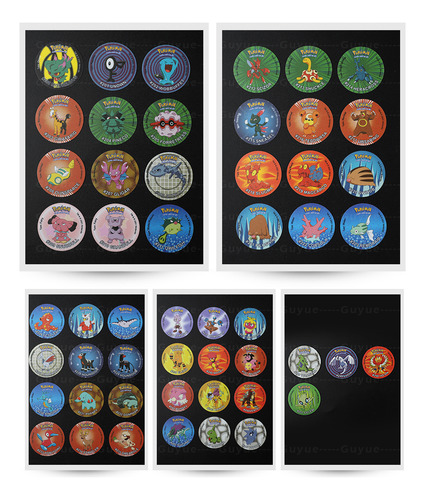 Tazos Pokemon 2da Edición Colección