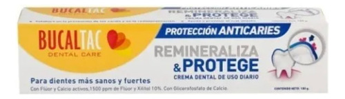 Bucal Tac Pasta Dental Remineraliza & Protege X 100 Gr