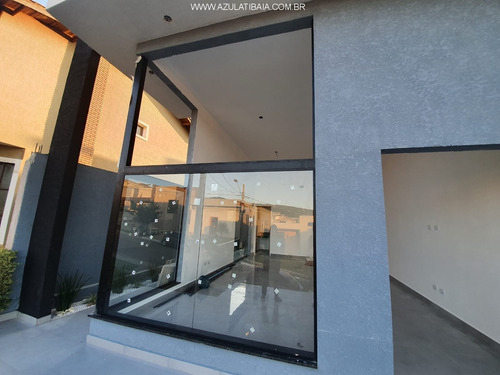 Imagem 3 de 27 de Pronta Para Morar!!! Casa Nova Em Condominio Terras De Atibaia, Portaria, Rondas E Area De Lazer.... - Ca01554 - 70084985