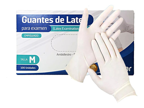 Guantes De Látex X 6 Cajas Xs, S, M, L