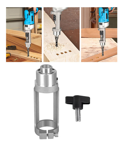 Adaptador Taladro De Puntillas Para Agujeros Cuadrados