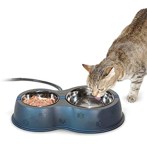K&h Pet Products Thermo-kitty Café - Cuenco Para Gatos Calen