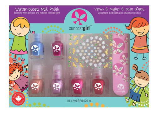 Suncoat Product Inc. Juego De Esmaltes De Uñas Infantiles .