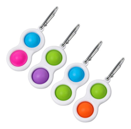 Kit 5 Fidget Toys Anti Stress Ball Bola Squishy Mpfestaecia Cor C