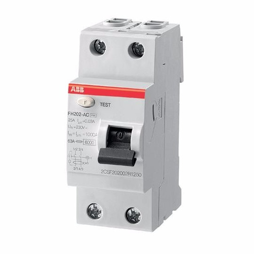 Abb 2csf202006r3400 Mini Interruptor Resid Fh202 Ac-40/0,3