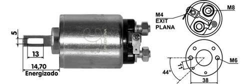 Solenoide De Arranque Isuzu Trooper Thermo King Lc 9325