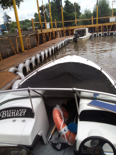 Vendo O Permuto Lancha Bunker 550 Motor Mariner Año 1999
