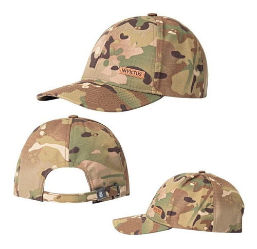 Imagem 2 de 5 de Boné Tático Contractor 2.0 Invictus Ripstop Multicam Warskin
