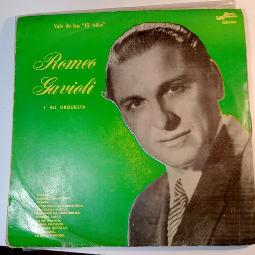 Romeo Gavioli Y Su Orquesta Vinilo 1a Ed Uruguay