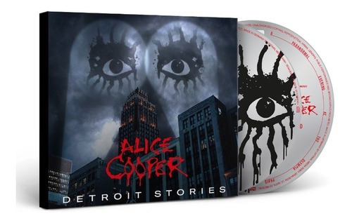 CD e DVD de Alice Cooper Detroit Stories, novo original de 2021