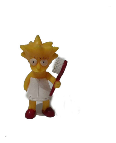 Muñeco Huevo Jack 2015 Simpsons Lisa Con Cepillo