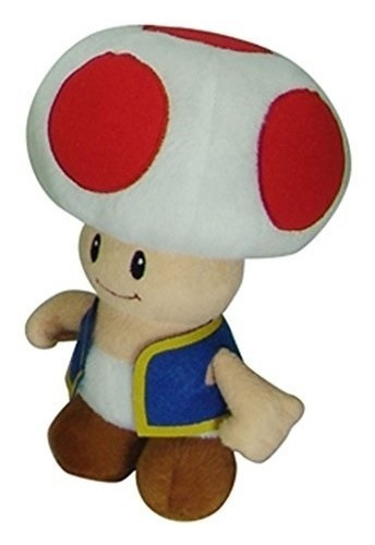 Peluche Hongo Bueno  Mario Bros Excelente Calidad Bordado