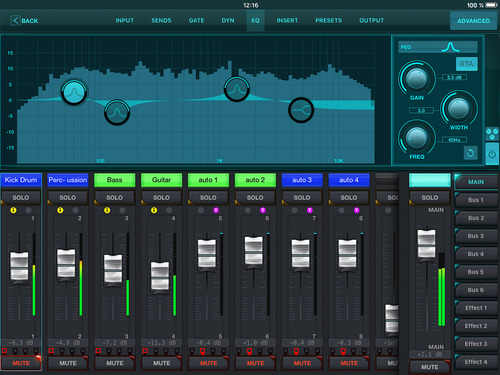 Consola Behringer Xr18 X Air Digital (Usado)