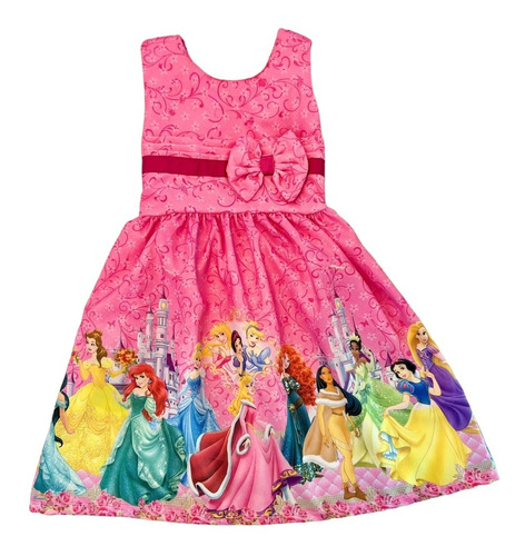Vestido Infantil Promoção Princesas Liquidação