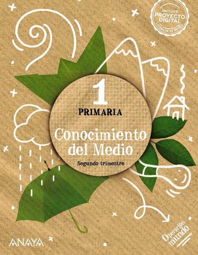 Libro Conocimiento Del Medio 1âºprimaria. Cuadricula. Ope...