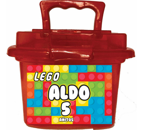 Dulcero Lego Cajita 20pz Más Regalito
