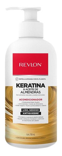  Acondicionador Revlon Keratina & Aceite De Almendras 700 Ml