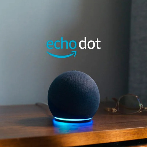 Parlante Inteligente Bluetooth Alexa Echo Dot 5 Negro