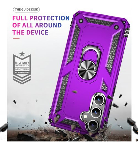 Funda Para Galaxy S24 Morado Protective