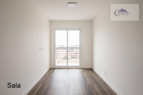 Apartamento Com 2 Dormitórios, Sendo 1 Suíte, À Venda, 59 M² Por R$ 335.000 - Parque Das Nações - Santo André/sp - Ap3642