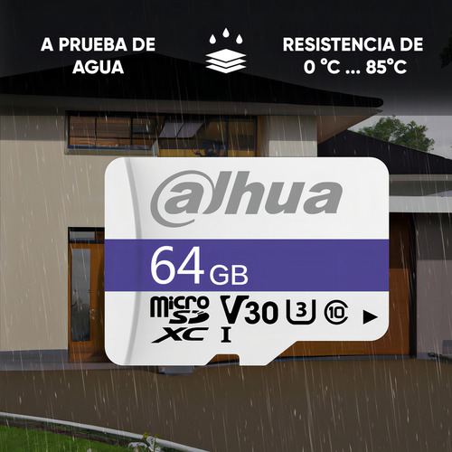 Dahua Kit De 40 Memorias Microsd Tf-c100/64gb Lectura De Hasta 95 Mb/s Escritura De Hasta 30 Mb/s Resistente A Altas Y Bajas Temperaturas Impermeable Antimagnética Y Anti Rayos X