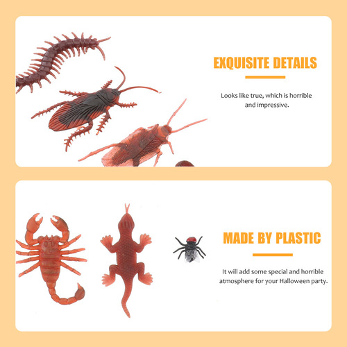 A Simulación Realista De Insectos De Insectos De Plástico